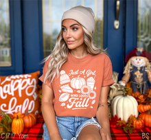 Load image into Gallery viewer, Collage Just A Girl Who Loves Fall #BS8405
