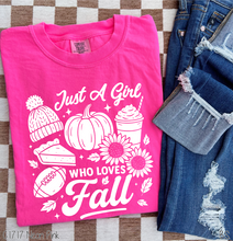 Load image into Gallery viewer, Collage Just A Girl Who Loves Fall #BS8405
