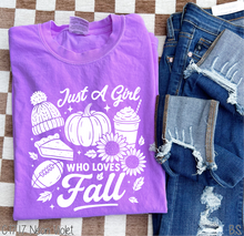 Load image into Gallery viewer, Collage Just A Girl Who Loves Fall #BS8405
