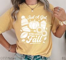 Load image into Gallery viewer, Collage Just A Girl Who Loves Fall #BS8405
