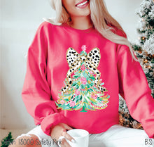 Load image into Gallery viewer, Colorful Coquette Christmas Tree #BS8562 *10/5 PRINTS ON ORDER AND EXTRAS POSTED FOR PURCHASE BEFORE ARRIVAL
