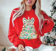 Load image into Gallery viewer, Colorful Coquette Christmas Tree #BS8562 *10/5 PRINTS ON ORDER AND EXTRAS POSTED FOR PURCHASE BEFORE ARRIVAL
