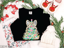 Load image into Gallery viewer, Colorful Coquette Christmas Tree #BS8562 *10/5 PRINTS ON ORDER AND EXTRAS POSTED FOR PURCHASE BEFORE ARRIVAL
