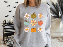 Load image into Gallery viewer, Colorful Pumpkins Flowers Collage #BS5914
