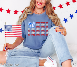 Coquette Bow Flag #BS8072 *5/4 PRINTS ON ORDER AND EXTRAS POSTED FOR PURCHASE BEFORE ARRIVAL