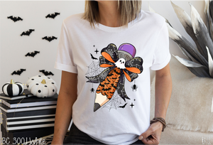 Coquette Bow Halloween Pencil #BS7226