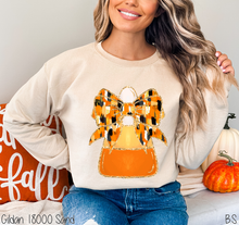 Load image into Gallery viewer, Coquette Candy Corn #BS8415 *8/24 PRINTS ON ORDER AND EXTRAS POSTED FOR PURCHASE BEFORE ARRIVAL
