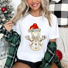 Load image into Gallery viewer, Coquette Faux Glitter Snowman #BS7609
