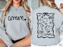 Load image into Gallery viewer, Coquette Frame Amen Doodle #BS8028
