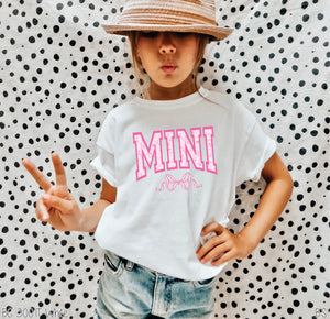 Full Color Coquette Mama And Mini With Bow #BS6587
