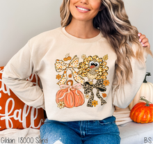 Load image into Gallery viewer, Coquette Turkey Pumpkin Collage #BS8510
