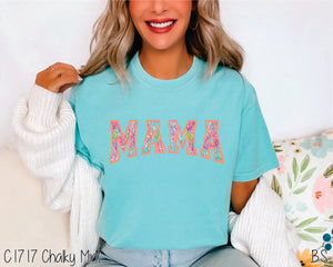 Coral Floral Summer Mama #BS6759