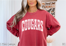 Load image into Gallery viewer, Cougars Distressed Arch #BS8551
