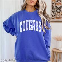 Load image into Gallery viewer, Cougars Distressed Arch #BS8551
