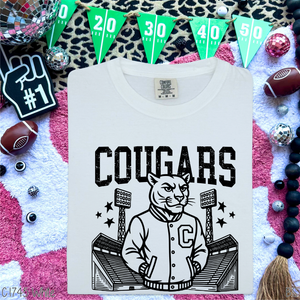 Cougars Letterman Mascot #BS8442 *PREORDER CLOSING SUNDAY 8/31 @ MIDNIGHT CST