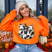 Load image into Gallery viewer, Cowhide Coquette Pumpkin #BS7277
