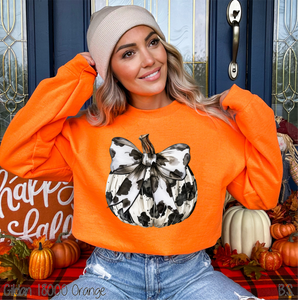 Cowhide Coquette Pumpkin #BS7277