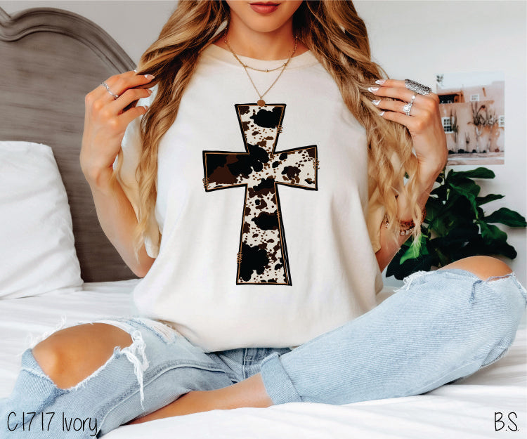 Cowhide Cross #BS1218