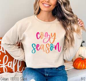 Cozy Season Colorful Lettering #BS7306