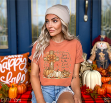 Load image into Gallery viewer, Cross Pumpkin Give Thanks Lord #BS8504
