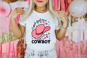 Cupid Find Me A Cowboy #BS6344