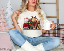 Load image into Gallery viewer, Cute Cats Christmas Faux Crochet #BS8723
