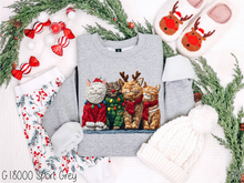 Load image into Gallery viewer, Cute Cats Christmas Faux Crochet #BS8723
