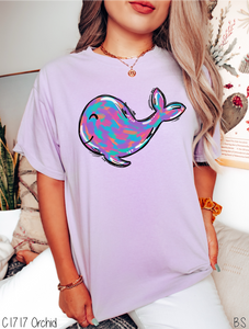 Cute Summer Whale Girl #BS5626