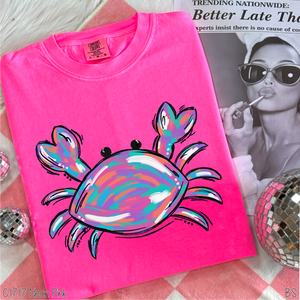Cute Summer Crab Girl #BS5625