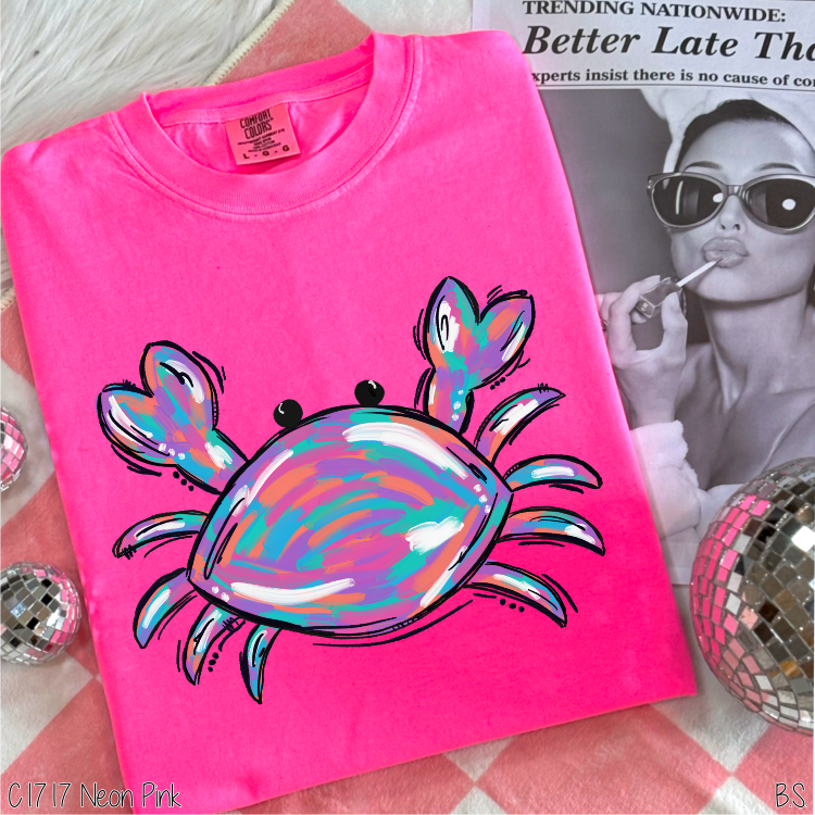 Cute Summer Crab Girl #BS5625