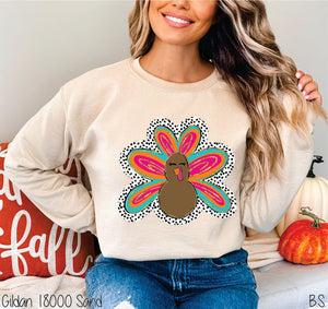 Dalmatian Dot Bright Turkey #BS8386 *8/17 PRINTS ON ORDER AND POSTED FOR PURCHASE BEFORE ARRIVAL