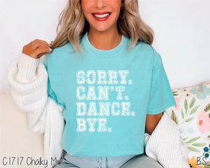 Dance Sorry Can't Bye #BS6512