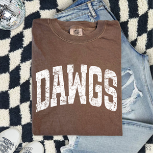 Dawgs Distressed Arch #BS8588 *10/5 PRINTS ON ORDER AND EXTRAS POSTED FOR PURCHASE BEFORE ARRIVAL