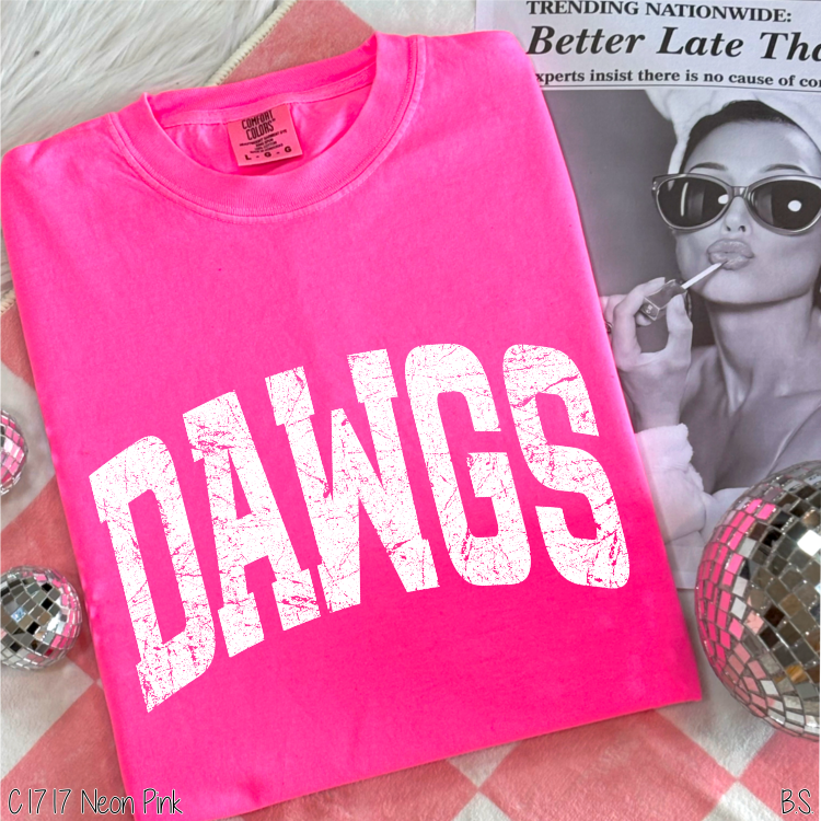 Dawgs Distressed Arch #BS8588 *10/5 PRINTS ON ORDER AND EXTRAS POSTED FOR PURCHASE BEFORE ARRIVAL