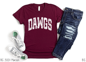 Dawgs Distressed Arch #BS8588 *10/5 PRINTS ON ORDER AND EXTRAS POSTED FOR PURCHASE BEFORE ARRIVAL