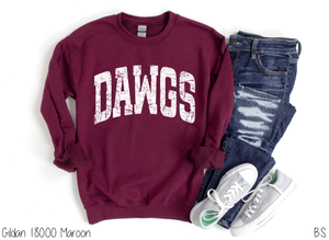 Dawgs Distressed Arch #BS8588 *10/5 PRINTS ON ORDER AND EXTRAS POSTED FOR PURCHASE BEFORE ARRIVAL