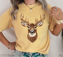 Load image into Gallery viewer, Deer Hunting Faux Rhinestone #BS8408 *8/24 PRINTS ON ORDER AND EXTRAS POSTED FOR PURCHASE BEFORE ARRIVAL
