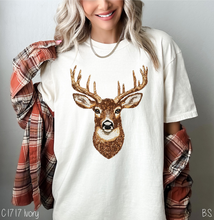 Load image into Gallery viewer, Deer Hunting Faux Rhinestone #BS8408 *8/24 PRINTS ON ORDER AND EXTRAS POSTED FOR PURCHASE BEFORE ARRIVAL
