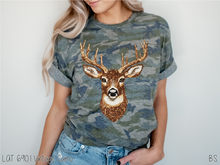 Load image into Gallery viewer, Deer Hunting Faux Rhinestone #BS8408 *8/24 PRINTS ON ORDER AND EXTRAS POSTED FOR PURCHASE BEFORE ARRIVAL
