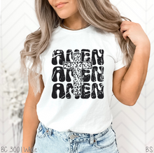 Load image into Gallery viewer, Distressed Amen Leopard Cross #BS5487
