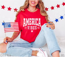 Load image into Gallery viewer, Distressed America Vibes #BS8052
