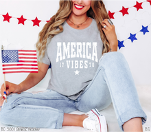 Load image into Gallery viewer, Distressed America Vibes #BS8052
