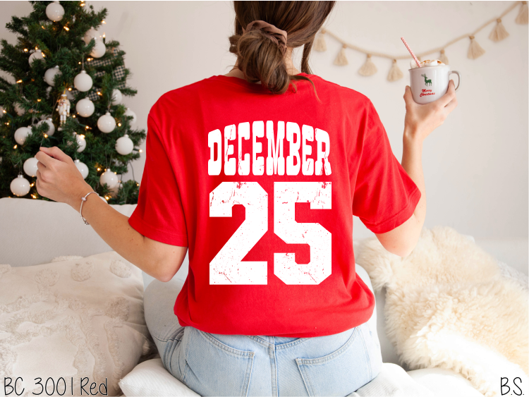 Distressed December 25 #BS8756 *11/23 PRINTS ON ORDER & EXTRAS POSTED FOR PURCHASE BEFORE ARRIVAL