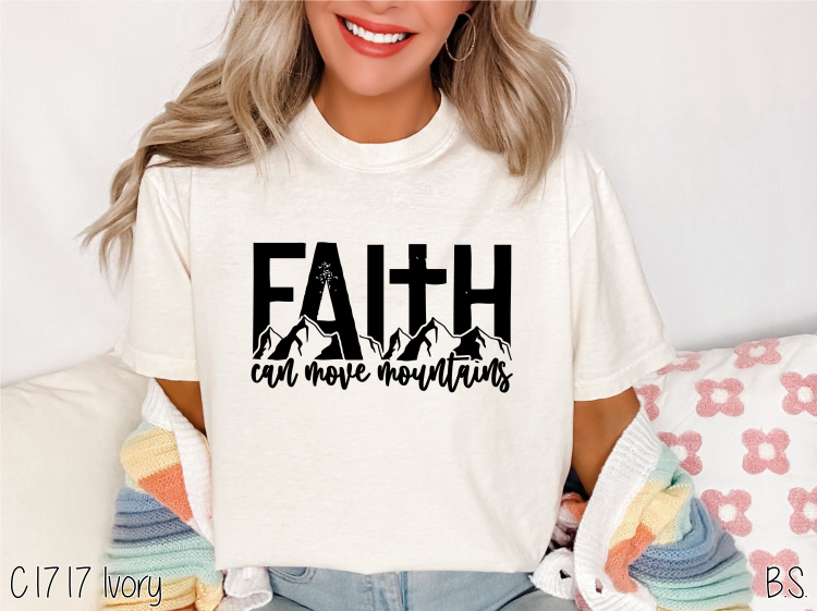 Distressed Faith Can Move Mountains #BS7113