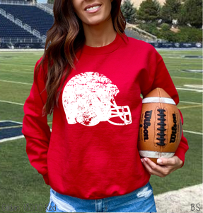 Distressed Football Helmet #BS8343