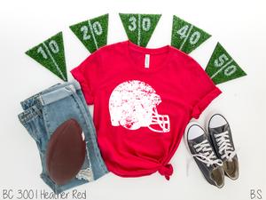 Distressed Football Helmet #BS8343