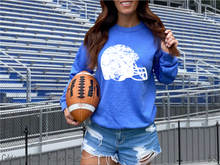 Load image into Gallery viewer, Distressed Football Helmet #BS8343
