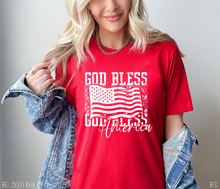 Load image into Gallery viewer, Distressed God Bless America #BS6743
