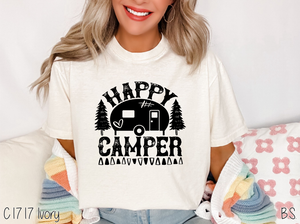 Distressed Happy Camper #BS3099