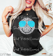 Load image into Gallery viewer, Distressed Leopard Smile With Glasses #BS5742
